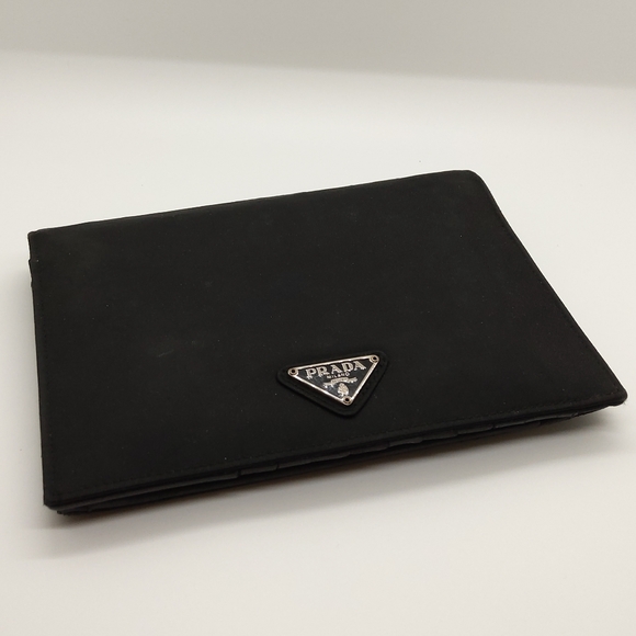 Prada Bags Prada Authentic Tessuto Nylon Leather Bifold Passport